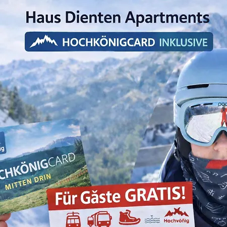 Apartman Haus Dienten Nahe Den Bergbahnen Mit Hochkoenigcard Dienten am Hochkönig